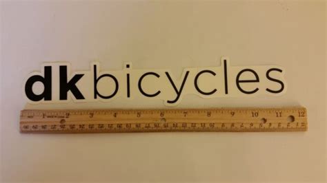 Dk Bicycles Bmx Sticker Large Ebay