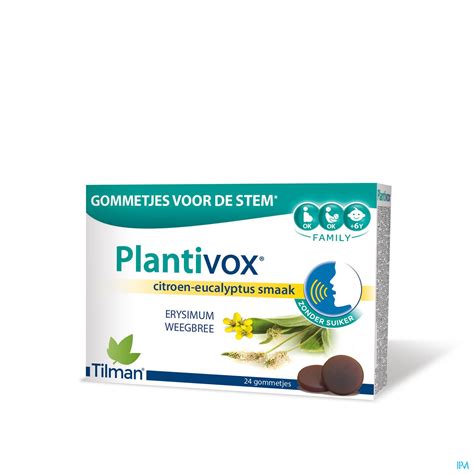 Plantivox Pastilles Apotheek De Splenter Etikhove