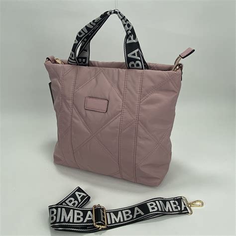 Bolso Mujer Lona Rosa Nude Glamour Complementos