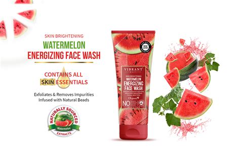 Watermelon Energizing Face Wash Vibrant Beauty