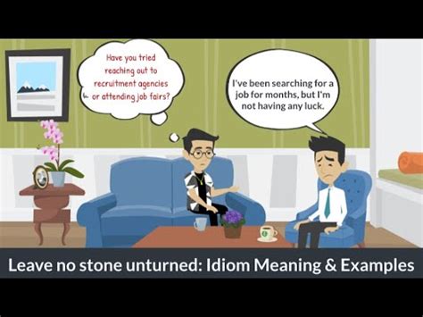 Leave No Stone Unturned Idiom Meaning And Examples Popular English