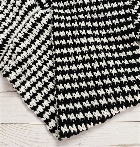 The Best Houndstooth Crochet Patterns Easy Crochet Patterns