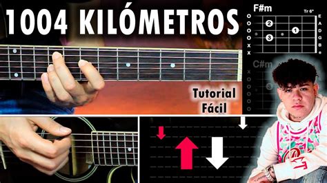 1004 Kilómetros Junior H GUITARRA Tutorial Acordes YouTube