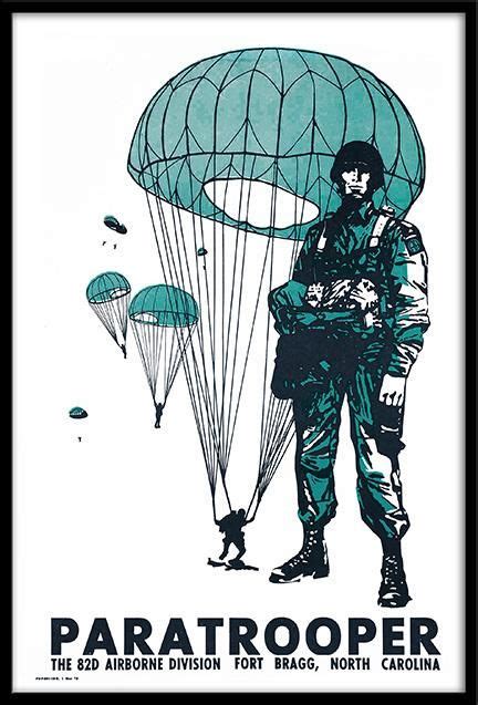 1973 82nd Airborne Paratrooper Poster 12x18 Poster In 2022 Airborne