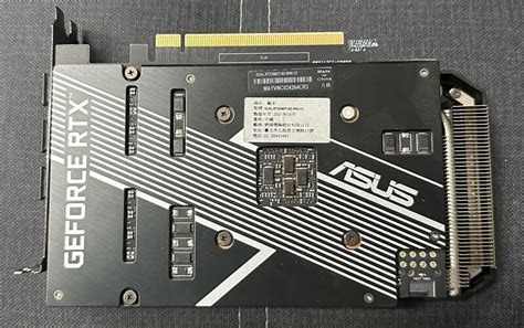 【asus 華碩】dual Rtx3060ti O8g Mini V2 顯示卡 二手 保固內 無盒裝 6900 露天市集 全台最大的