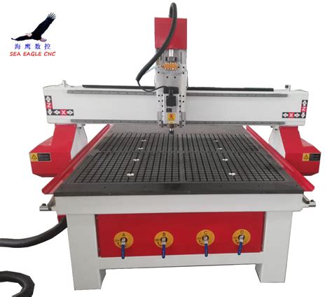 Woodworking Cnc Router Cutting Machine Kw Air Cooling Spindle