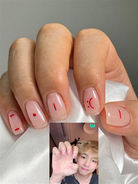 Taehyung Bts V Nail Art