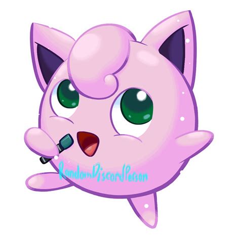 Drawing Iconic Pokemon Jigglypuff Shiny Variant R Pokemonart