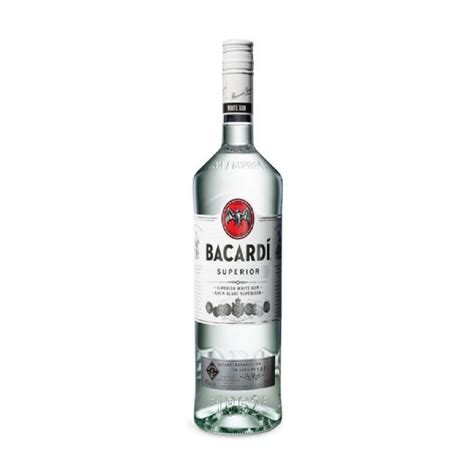 Botella Ron Bacardí Blanco 700 cc Distribuidora Los Molinos