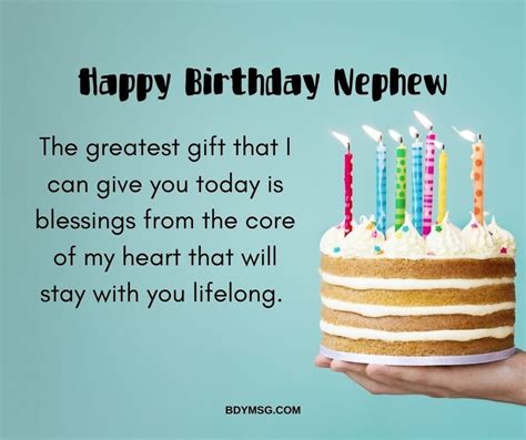 70 Happy Birthday Wishes for Nephew and Messages