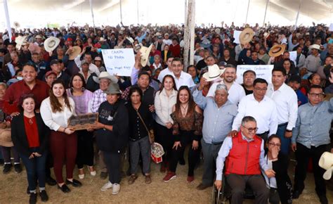 Fortalece Gobierno De Puebla Al Campo Para Garantizar Mejores