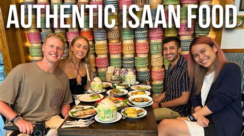 Our First Time Trying Authentic Isaan Food At Plara Der Bangkok Youtube