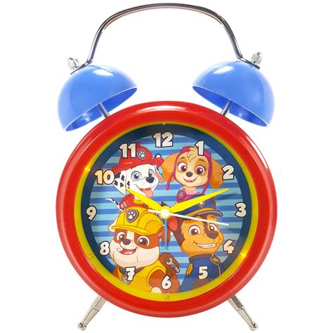 Nick Jr Pp135 Paw Patrol Lite Up Musical Alarm Clock