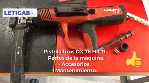 PISTOLA CLAVOS DX76 HILTI YouTube