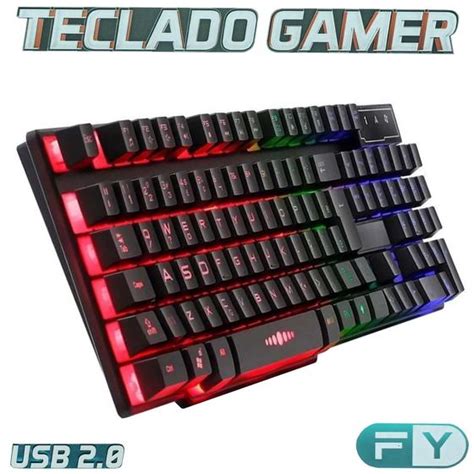 Teclado Gamer Led Gk Fy Teclado Gamer Magazine Luiza