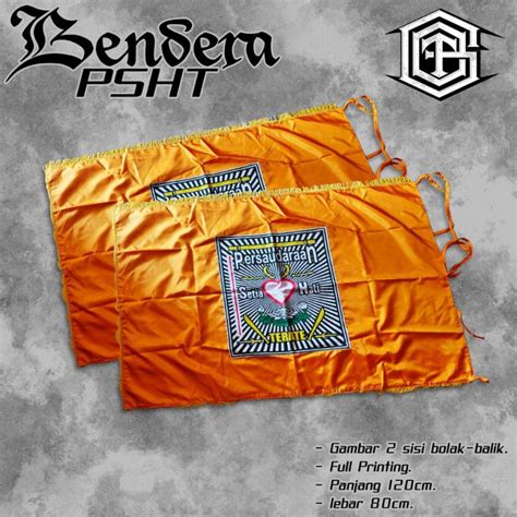 Jual BENDERA PSHT BOLAK BALIK BENDERA PANJI PSHT 2SISI Shopee Indonesia