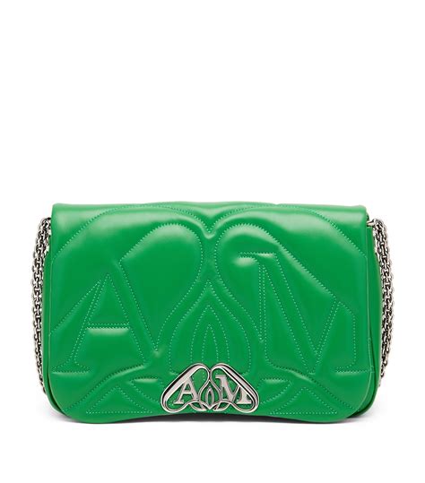 Alexander Mcqueen Medium The Seal Shoulder Bag Harrods Us