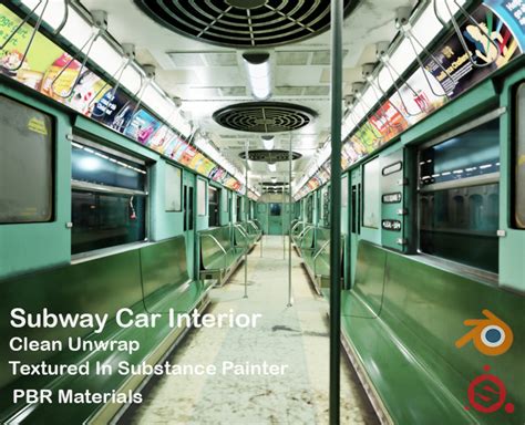 NYC Subway Car Interior - The - FlippedNormals