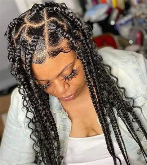 Best Big Box Braids Styles Braid Hairstyles Reny Styles