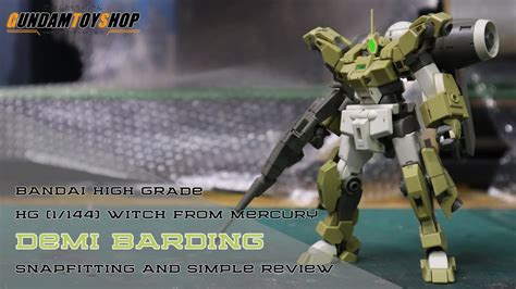 Bandai High Grade Hg Demi Barding Sample Build Snapfit And Simple