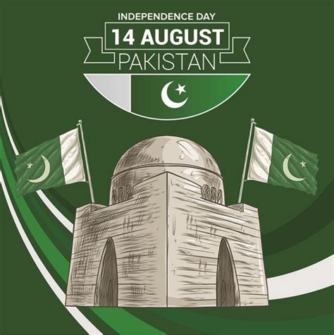 14th August Pakistan Happy Independence Day Banner Download