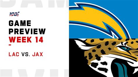 Los Angeles Chargers Vs Jacksonville Jaguars Week 14 NFL Game Preview