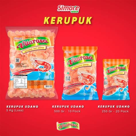 Jual Vita Rasa Kerupuk Bawang Kerupuk Udang 250 Gr 500 Gr SPS