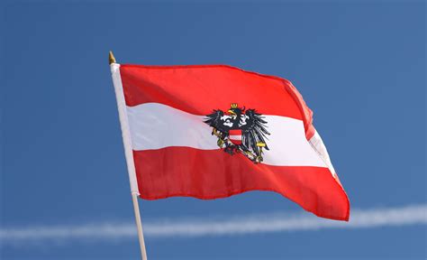 Sterreich Adler Stockfahne Stockflagge X Cm Flaggenplatz