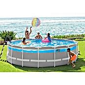 Intex Frame Pool Prism Clearview Ø x H 488 x 122 cm Grau Blau 19