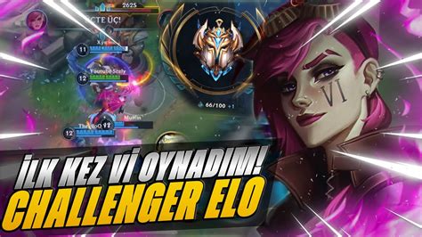 CHALLENGER ELODA Vİ OYNUYORUM Wild Rift YouTube