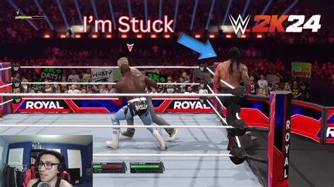 WWE 2K24 Royal Rumble Glitch YouTube