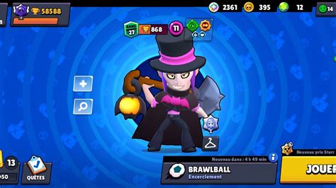 Brawl Stars Mortis Rank 27 Gameplay In 5v5 Gem Grab No I Didnt Stop