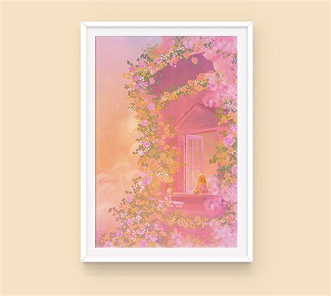 Poster: Rapunzel – Sugarmints Artstore