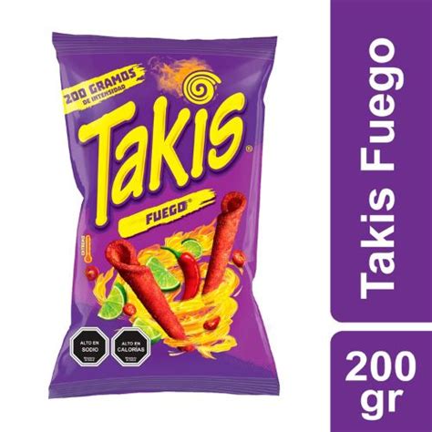 Takis Fuego 200 Gr Comercial Mayorista