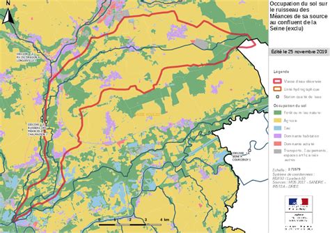 Frhr Le Ruisseau Des M Ances De Sa Source Au Confluent De La Seine