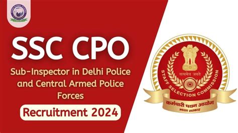 Ssc Cpo Recruitment Apply Online Fee And Eligibility Khan