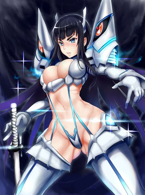 Kiryuuin Satsuki And Junketsu Kill La Kill Drawn By Jirusu Danbooru