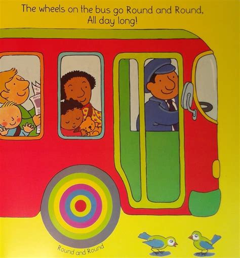 The Wheels On The Bus Go Round And Round Book