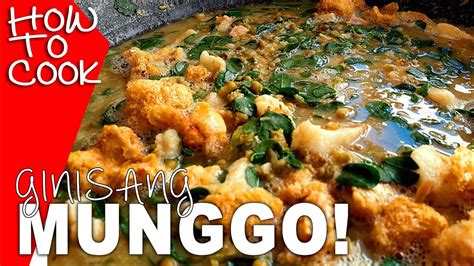 How To Cook Ginisang Munggo Balatong Youtube