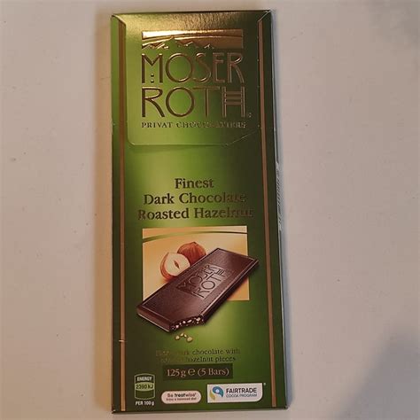 Moser Roth Finest Dark Chocolate Roasted Hazelnut Review Abillion