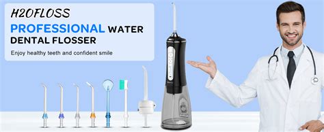 H2ofloss Water Flosser For Teeth Cordless Rechargeable Oral Irrigator