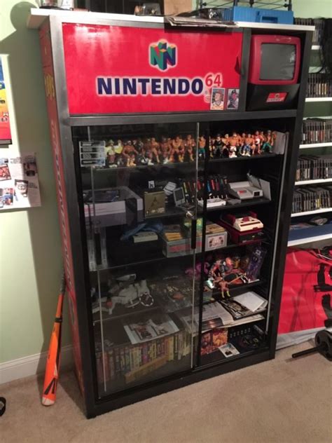 Huge N64 Display Cabinet Nintendoretrolove