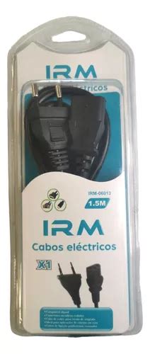 Cable De Corriente O De Poder Para Pc 1 5 Metro Irm 06013