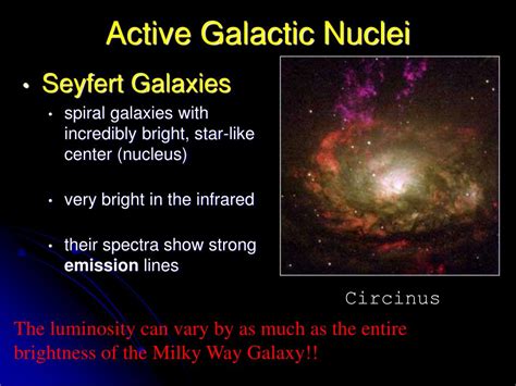 Ppt Quasars And Other Active Galaxies Powerpoint Presentation Free