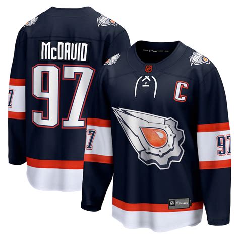 EDMONTON OILERS - REPLICA JERSEY - REVERSE RETRO 97 - CONNOR MCDAVID