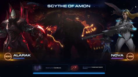 Co Op Alarak Ascendants On Scythe Of Amon Youtube