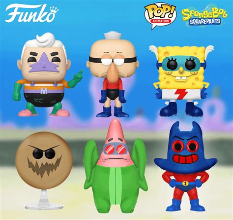 Funko Pop! Spongebob Squarepants Concepts : r/funkopop