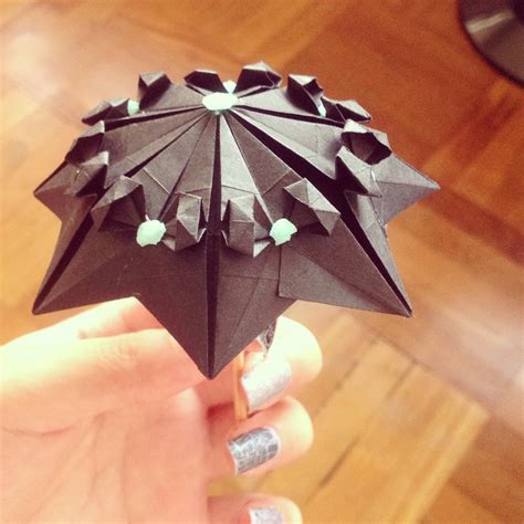 me: (to life) ouch: origami umbrella