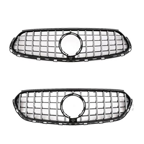 Fits For Mercedes GLC X254 2023 2024 Front Grille Mesh Grill Bar Vent