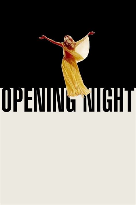 Opening Night (1977) - Posters — The Movie Database (TMDB)